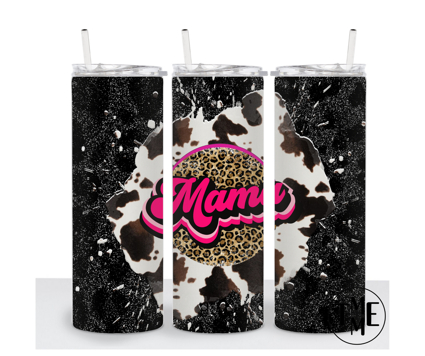 Mama - Mini Leopard Tumbler