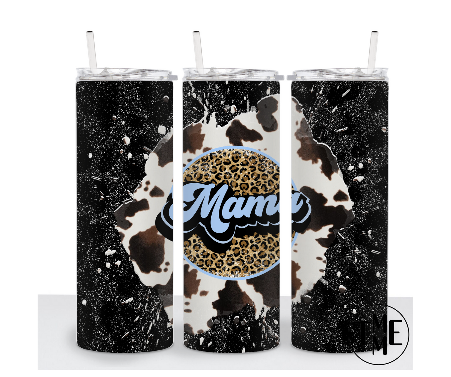 Mama - Mini Leopard Tumbler