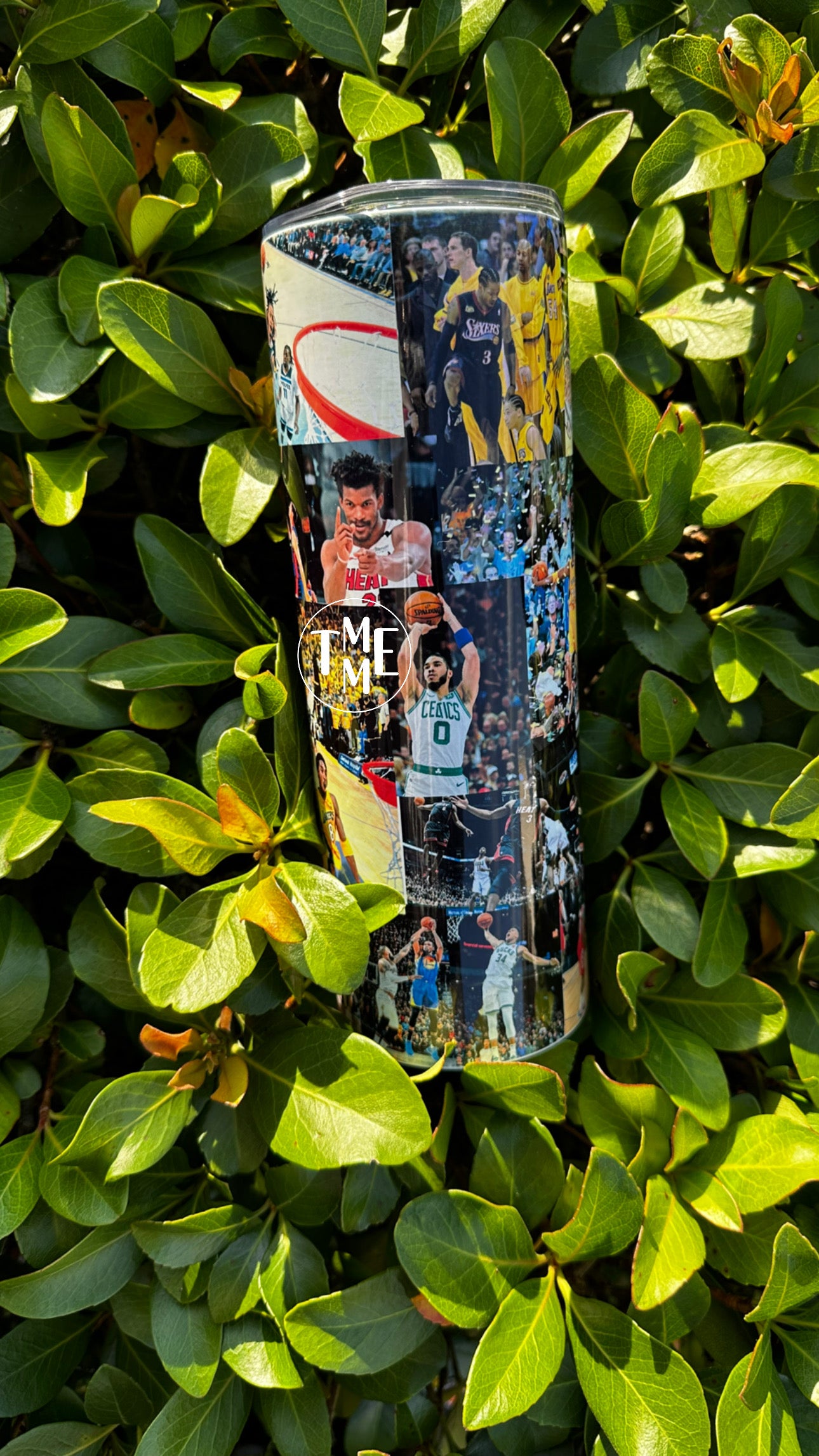 Basketball Collage Tumbler