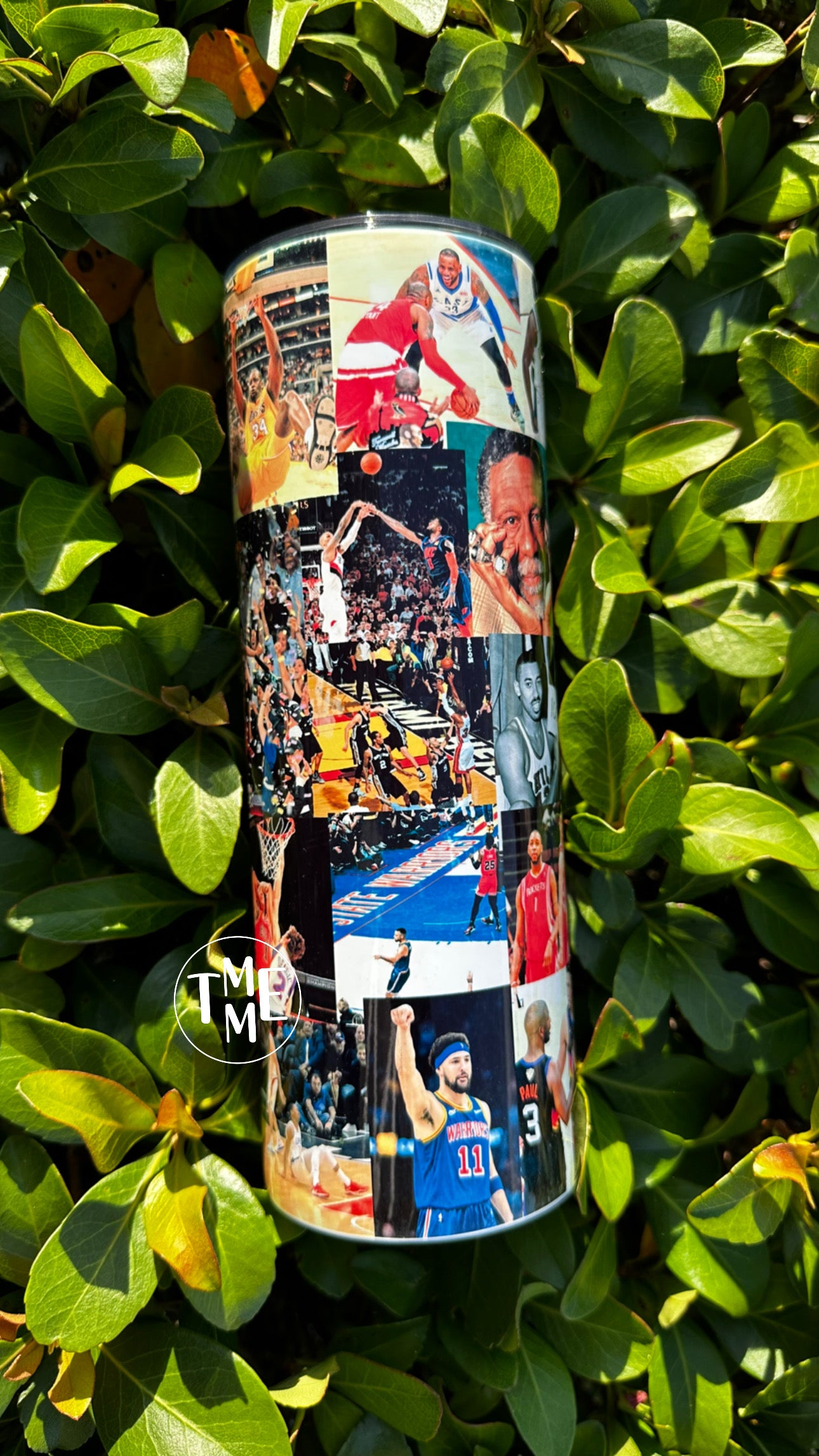 Basketball Collage Tumbler